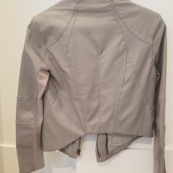 OLIVACEOUS faux leather jacket - THE LATEST SCOOP - Picture 4 of 4